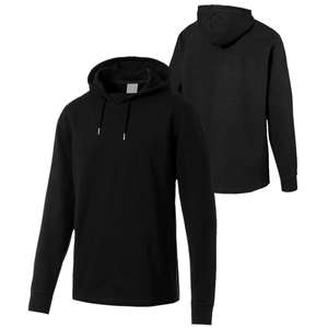 Sudadera con Capucha para Hombre, Diseño 2025, en Blanco, Transpirable, con Logotipo Personalizado, Forro Liso, Patrón Sólido - Product Image 4