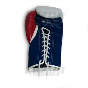 Gants de boxe en cuir de vachette personnalisables de haute qualité Choix du gagnant avec logo personnalisé et toutes les options de couleur en Oz - Product Image 3