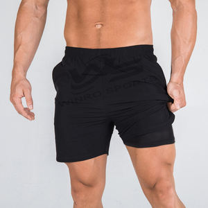 Pantalones cortos deportivos de poliéster y algodón para hombre, Shorts transpirables de secado rápido, el mejor precio - Product Image 3