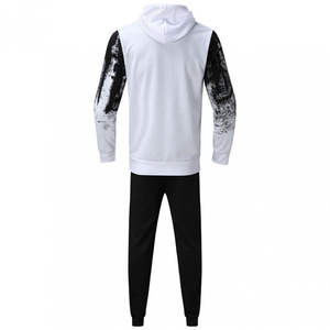 Survêtements à sublimation avec broderie Survêtements unisexe unis et vierges Survêtements à capuche personnalisés pour hommes - Product Image 2