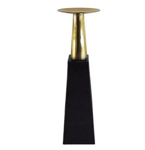 Portavelas decorativo para el hogar con textura de lámina de hierro y plata, diseño moderno, novedad - Product Image 6
