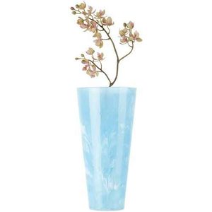 Vases à fleurs en résine personnalisés, artisanat moderne de haute qualité, imperméables, écologiques, décoration de table, intérieur/extérieur, décoration de la maison - Product Image 2