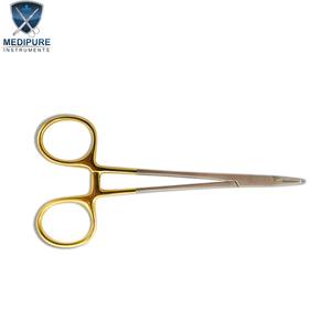 ที่จับเข็มมาย-เฮการ์แบบมืออาชีพ ทำจากสแตนเลส เครื่องมือผ่าตัด จับกระชับ ปากเข็มทำจากทังสเตนคาร์ไบด์ ทนทาน - Product Image 4