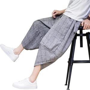 High Quality Men's Pants Custom Leisure Cotton Breathable <b>Summer</b> Straight Elastic men's men's <b>trousers</b> made by Dress Sports - Product Image 5