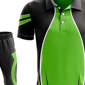 Uniforme de cricket y camiseta con peso ligero Logotipo de impresión cómodo Diseños de equipo Uniforme de vestido de cricket de color Hecho en Pakistán - Product Image 3