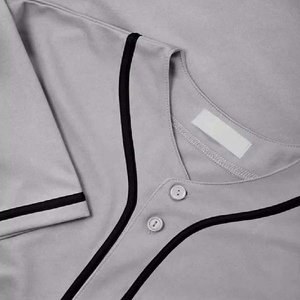 OEM Personnalisé, Créez Votre Propre Design, Impression Numérique par Sublimation, Cousu, Respirant, 100% Polyester, Antibactérien, Séchage Rapide, Baseball - Product Image 3