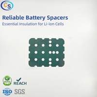 Feuille d'isolation électrique personnalisée en papier découpé pour batteries de véhicules électriques