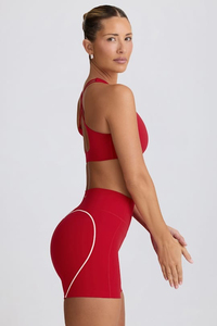 Ensemble de yoga personnalisé pour femmes Leggings et soutien-gorge sur mesure avec passepoil pour une élasticité et un soutien parfaits - Product Image 2