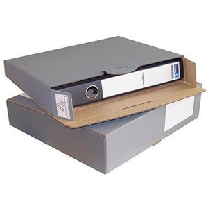 ColomPac Anthracite Corrugated <b>Cardboard</b> Shipping <b>Box</b> Durable Paper & Media <b>Storage</b> Solution - Product Image 3