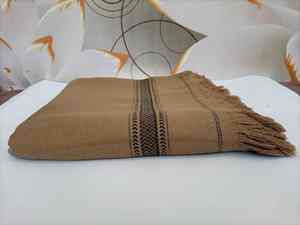 Men's Winter <b>Wool</b> Shawl-Warm Soft Breathable 300g Traditional Solid Color Formal Casual <b>Wrap</b> for Middle Eastern Style - Product Image 4