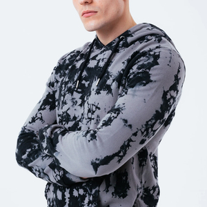 Derniers sweats à capuche pour hommes à logo personnalisé tendance, lavage à l'acide, 100% coton, vêtements d'hiver, teinture unie, lavage à l'acide, de haute qualité - Product Image 6