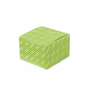 กล่องเค้กแข็งรีไซเคิล 10x10x8 ซม. สีขาว-ปรับแต่งได้ - Product Image 1