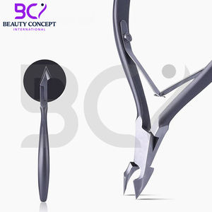 Nouveauté 2026 Coupe-ongles et coupe-cuticules en acier inoxydable de haute qualité, à ouverture large et lame courbée, pour ongles incarnés - Product Image 5