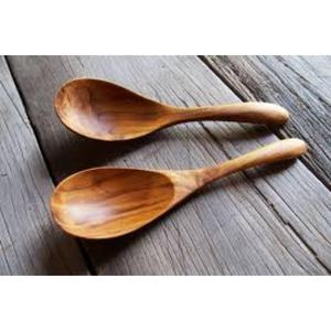 Cuillère en bois massif naturel la plus vendue avec ustensile de cuisine durable pour la cuisson et le service, provenant d'un fournisseur indien - Product Image 2