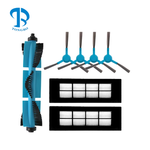 Cepillo principal, cepillo lateral, filtro Hepa, Kit de paño de mopa apto para piezas de aspiradora Cecotec <span class=keywords><strong>Conga</strong></span> <span class=keywords><strong>3090</strong></span> - Product Image 1