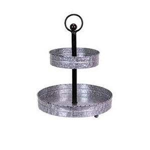 High Selling Galvanized Serving Oval <b>Shape</b> Tray Metal Iron Modern Design Customized Size <b>Shape</b> <b>Colour</b> - Product Image 4