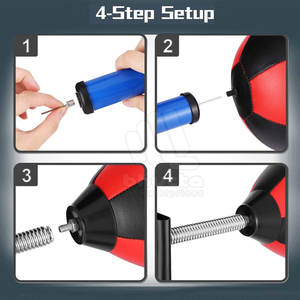 Balón de velocidad al por mayor, de buena calidad, portátil, con soporte ajustable para boxeo - Product Image 3