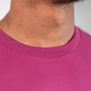 Venta al por mayor de verano de los hombres de talla grande transpirable de secado rápido camiseta de gran tamaño al por mayor ejecutar impresiones personalizadas camisetas lisas - Product Image 5