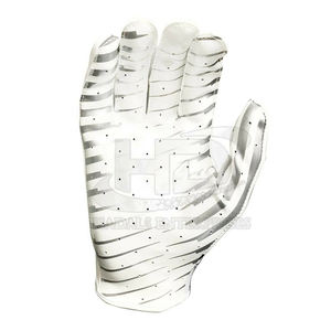 Gants collants unisexes de réception en cuir léger et respirant à écran tactile du football américain vente en gros - Product Image 3