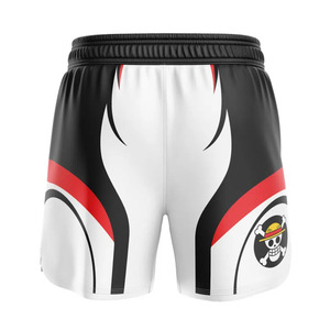Shorts de boxe pour hommes, séchage rapide, haute élasticité, shorts d'entraînement de Muay Thai, tissu doux avec design à fente haute, par RASHEED MFG CO - Product Image 2