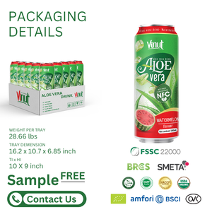 350ml embotellado Aloe Vera Fabricante Veitnam OEM - Product Image 6