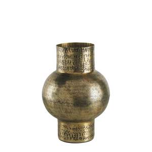 Vase à fleurs en métal Standard à forte demande Design côtier Finition enduite de poudre à la main pour la décoration de la maison de mariage Couleurs personnalisables - Product Image 6