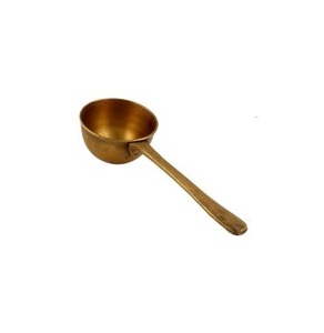 Handmade Best Product 100% High Quality Brass Soup Food Serving Spoon Customize Size With Hot Sale Metal Spoon New Style - Product Image 2