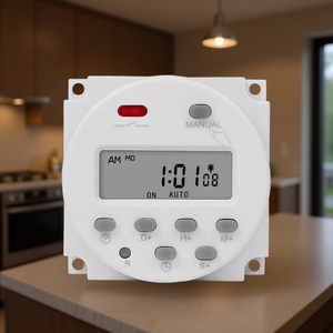 SINOTIMER CN101S-2 220V รีเลย์ตั้งเวลาบ้านอัจฉริยะแบบตั้งโปรแกรมได้ ช่วงเวลา 1 วินาที - Product Image 3