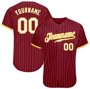 Maillot de baseball brodé personnalisé, uniforme d'équipe, 100% polyester, manches courtes, personnalisable, nom de l'équipe, logo, positions (avant/gauche) - Product Image 3