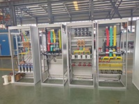 Armoire de distribution électrique industrielle étanche OEM, armoire de commande électrique intérieure, protection IP40, construction en acier laminé à froid
