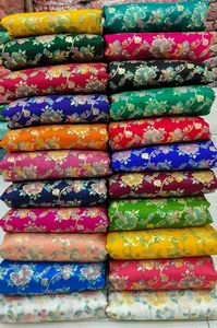 Premium Banarasi Jacquard Lehenga Fabric 44 Panna Width Custom Designs for Girls for Bulk Orders-Please Contact for More - Product Image 6