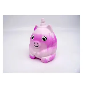 Adorable 2-Tone <strong>Unicorn</strong> Squeeze <strong>Toy</strong> for Stress Relief and <strong>Fidget</strong> Play Flour Included - Product Image 5