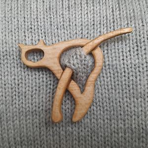 Épingle à châle en bois artisanale classique en forme ovale dernier fabricant et exportateur de conception d'Inde - Product Image 5