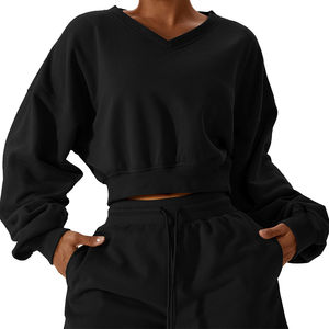 Ensemble deux pièces d'hiver pour femmes, vêtements, logo personnalisé, tenues, shorts, sweat-shirt, ensemble deux pièces pour femmes, ensembles décontractés pour femmes - Product Image 1