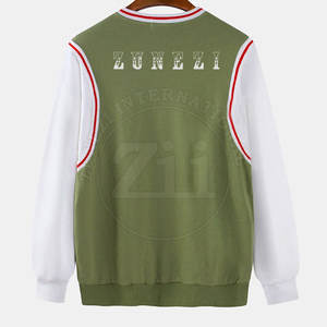 Sweat-shirts de sport d'hiver pour hommes en coton mélangé de couleur unie - Tissu polaire léger Prix ​​abordable - Product Image 2