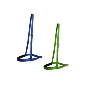 Lightweight Padded Nylon Horse <b>Tie</b> <b>Down</b> Noseband Premium Breathable Neoprene Padding Breeches Head Control Gear Training Riding - Product Image 2