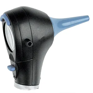 Sợi quang mini otoscope với 10 ống nhựa màu đen bán hàng nóng CE ISO được phê duyệt