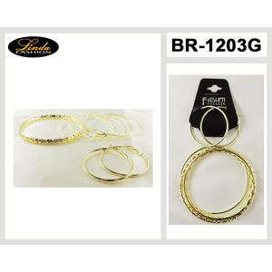 Linda Fashion <b>Tennis</b> <b>Bracelets</b> Gold Plated Metal Unisex Fashion Bangles <b>for</b> <b>Men</b> and Women - Product Image 1