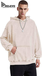 Sudadera con Capucha para Hombre de Alta Calidad, Lavado Ácido, Estilo Personalizado con Logotipo, Tejido Grueso GSM, Cómoda, Varios Colores - Product Image 4