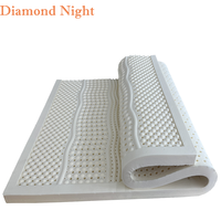 Matelas en latex blanc moderne et biologique, système de soutien, mobilier de maison, pliable pour l'école, l'hôpital, l'hôtel, mousse de lit en caoutchouc naturel