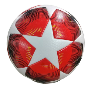 Balón de fútbol de tamaño oficial de alta calidad de entrenamiento con logotipo personalizado impreso fútbol duradero para partido - Product Image 1