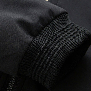 Dernier design, veste bomber pour homme de haute qualité, personnalisée, streetwear, imperméable, réversible, devant à col montant, vente en gros, nouveau design - Product Image 6
