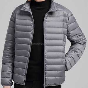 Chaqueta Bomber bordada de estilo callejero para hombre, talla XS, tela de lona, cremallera, cordón, cuello alto, relleno de algodón Suelto - Product Image 5