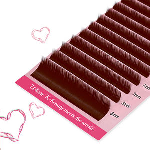 Pestañas Postizas Mate, Extensiones de Pestañas de Tira Completa, Efecto Magnético 3D, Volumen de Pluma Negra Natural, Hechas a Mano, Empaque Personalizado - Product Image 1