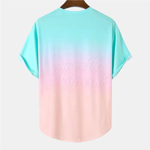 เสื้อยืดผ้าฝ้าย100% สำหรับผู้ชายเนื้อนุ่มใส่สบายน้ำหนักเบาแห้งเร็วอินเทรนด์ใส่ไปยิมใช้ในชีวิตประจำวันในฤดูร้อน - Product Image 2