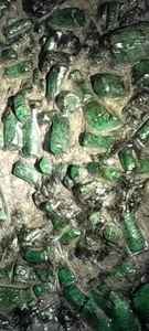 Pierre de cristal d'émeraude naturelle authentique, matrice de pierre polie, personnalisée, pour la guérison spirituelle, la méditation, la pleine conscience, BAITHU GEMS - Product Image 4