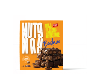 Barre de chocolat au lait Nuts Max Premium avec amandes et noisettes - Product Image 2