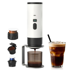 Cafetera Espresso Portátil de Cápsulas, Cafetera de Viaje Manos Libres, Cafetera Espresso Autocalentable para Coche con USB-C para Camping - Product Image 1