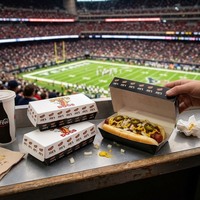 Ensemble d'emballages personnalisés pour restaurant, emballages à emporter pour restauration rapide, boîte à hot-dogs, boîte à hamburgers, boîte à frites, gobelet, sac en papier, logo personnalisé, emballage restaurant