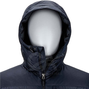 Nueva y elegante chaqueta de burbujas acolchada cálida en blanco para hombre, chaqueta acolchada de moda de alta calidad para exteriores de invierno para hombre - Product Image 4